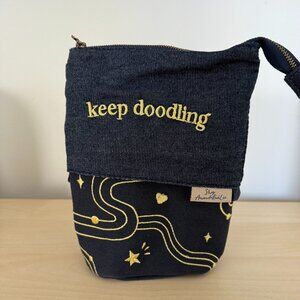 Shop ARL Amanda Rach Lee Denim Retractable Pencil Bag